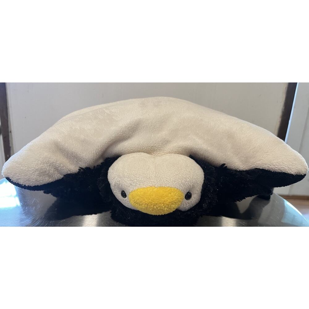 Y2K 2010 Playful Penguin Pee-Wee Pillow Pet Plush Stuffed Animal 10 Inches - Picture 3 of 5